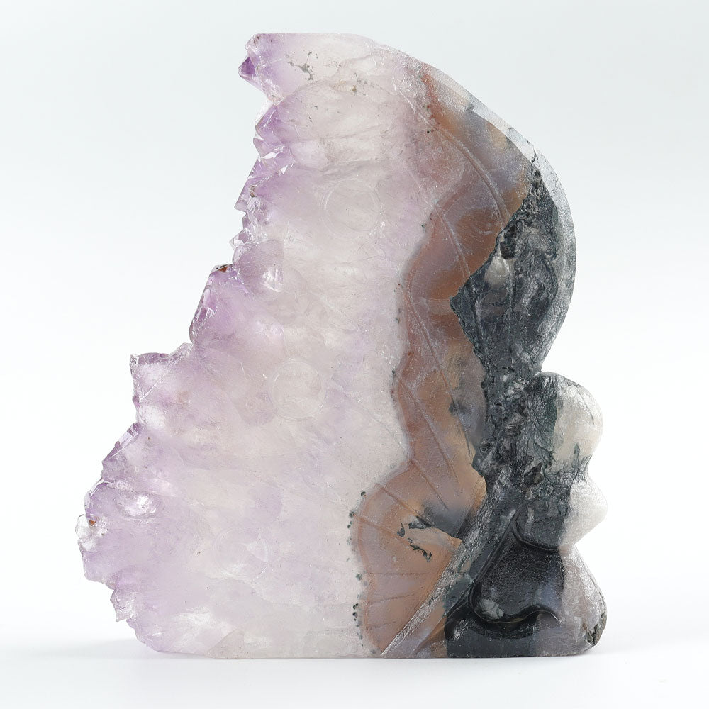 Amas de cristal d'améthyste de 4 pouces pour la guérison