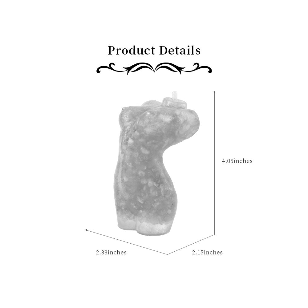 4-Inch Citrine Crystal Resin Sculpture for Home Decor