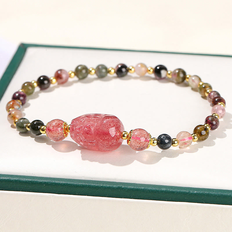 Moonstone PiXiu Healing Bracelet for Wealth & Balance