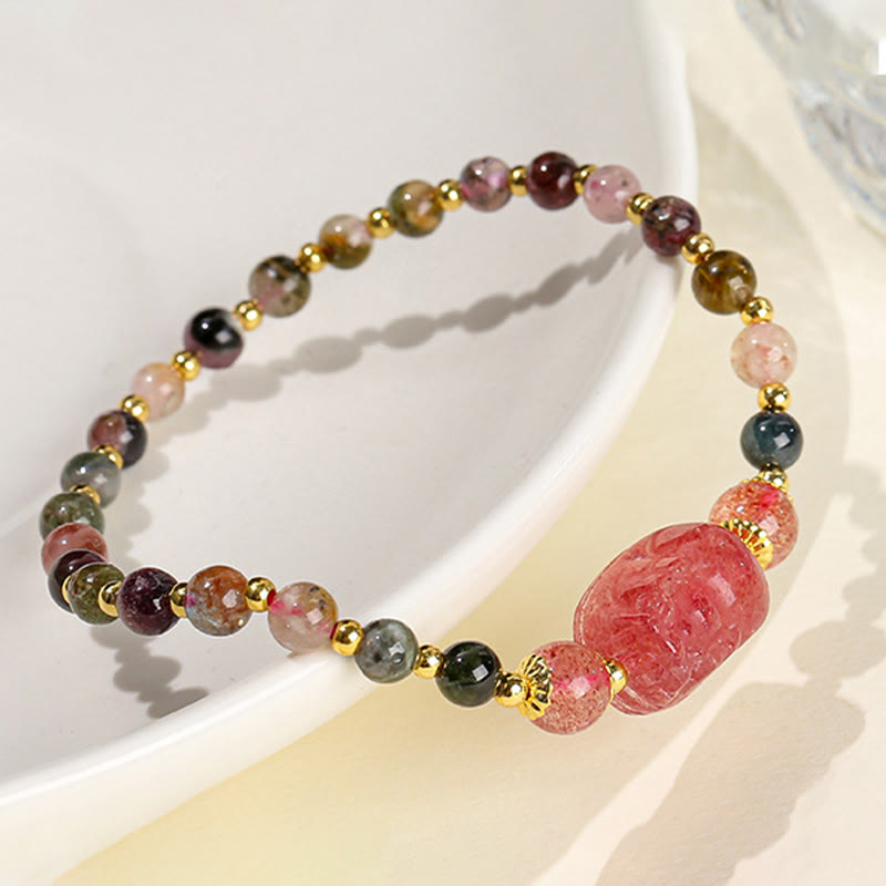 Moonstone PiXiu Healing Bracelet for Wealth & Balance