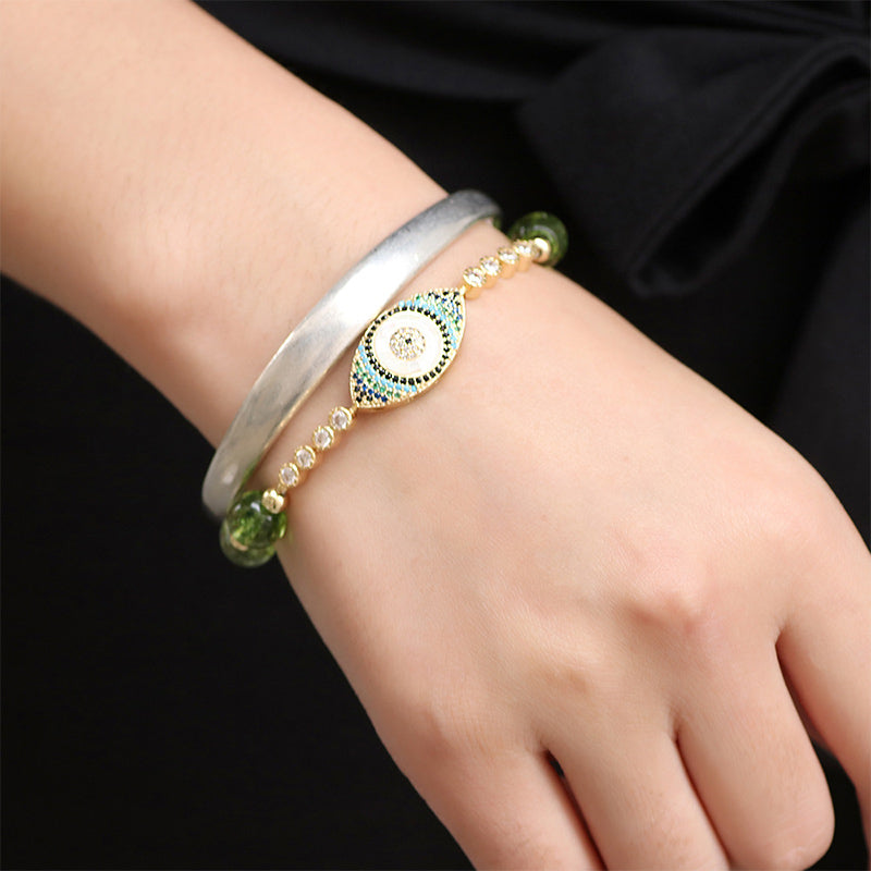 Peridot Evil Eye Jewelry Bundle for Infinite Good Fortune