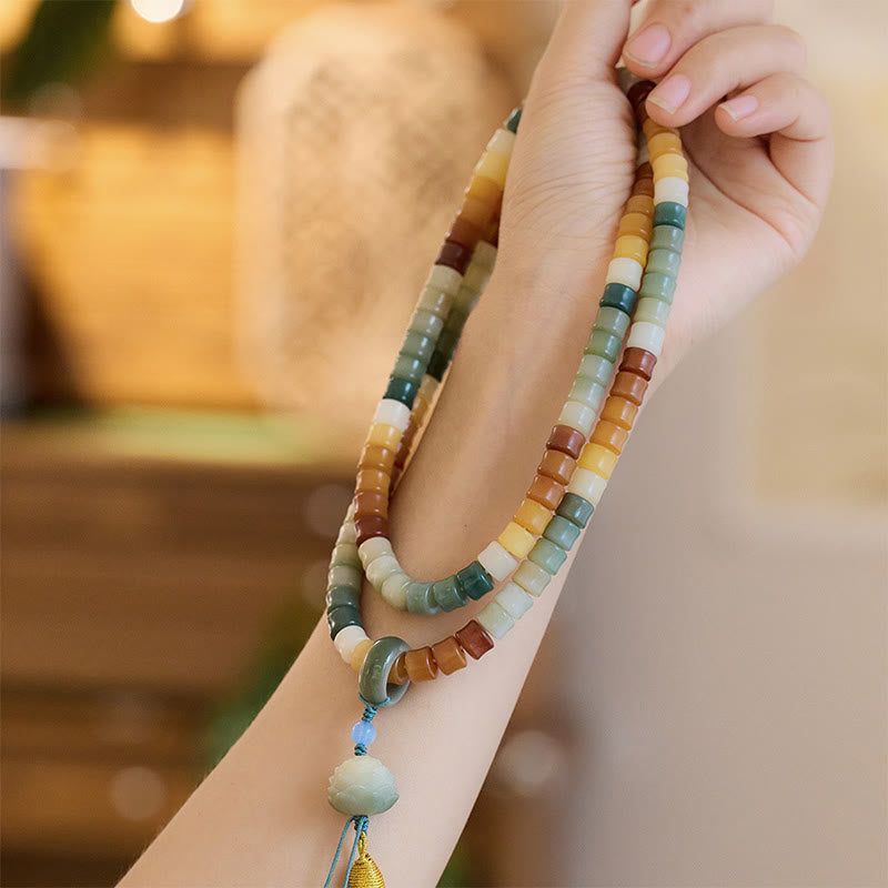 108 Beads Bodhi Seed Mala Bracelet for Meditation Harmony