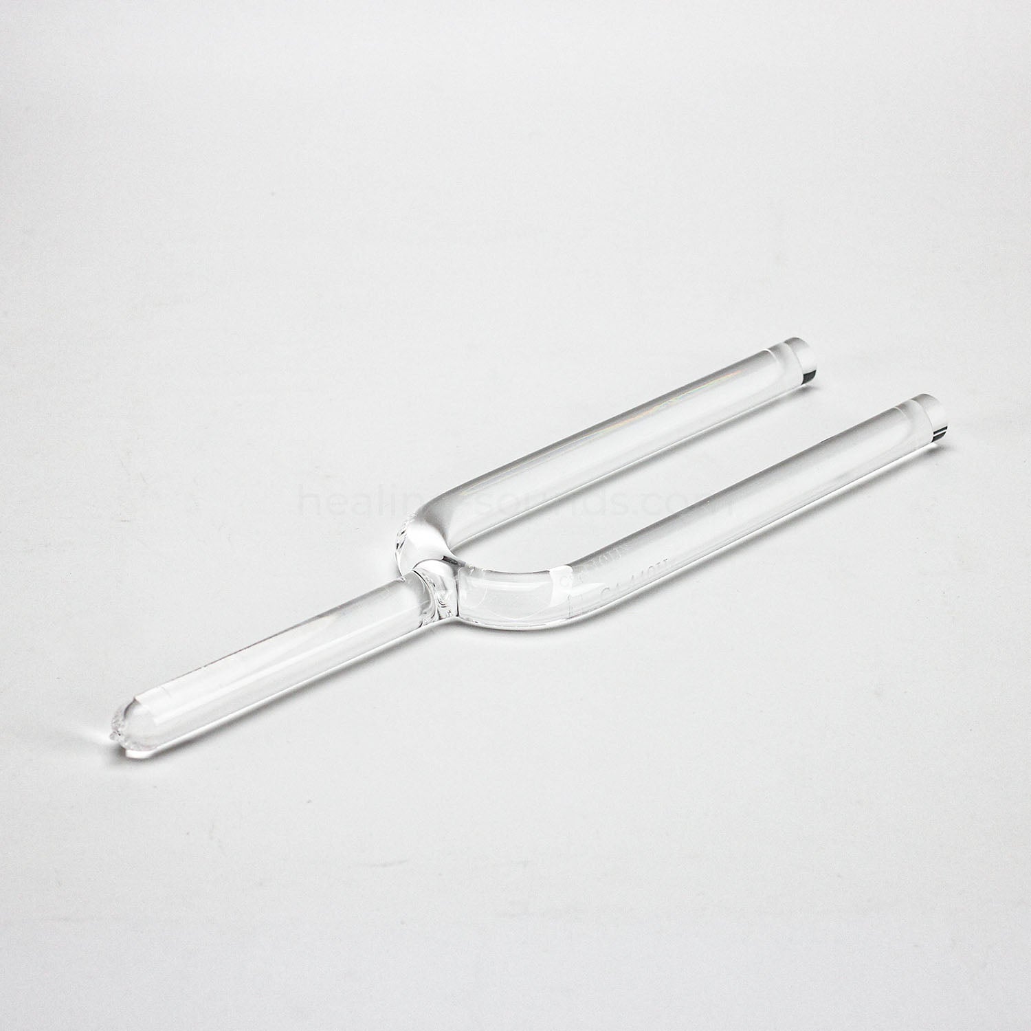 Diapason en cristal clair 432 Hz pour la guérison