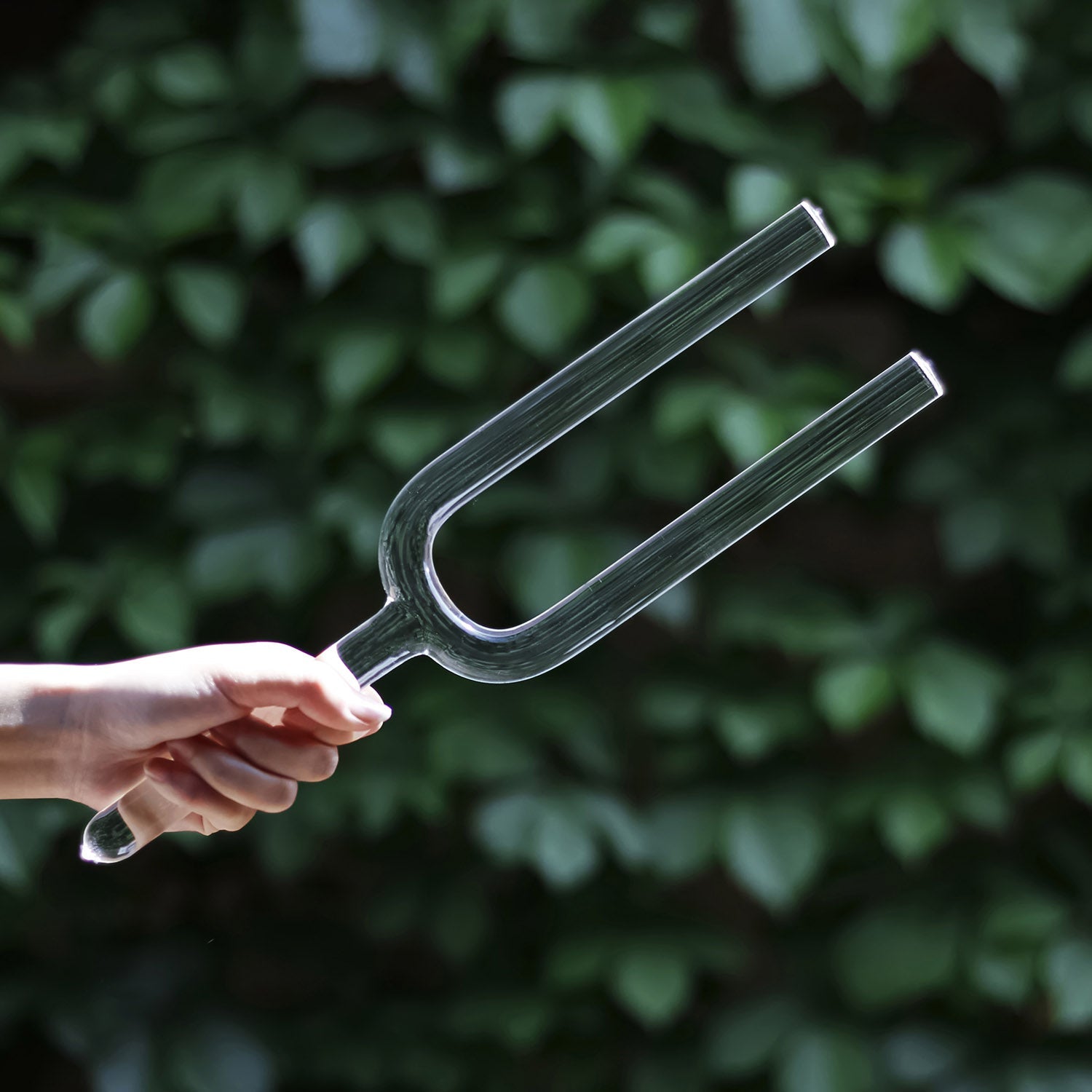 Diapason en cristal clair 432 Hz pour la guérison