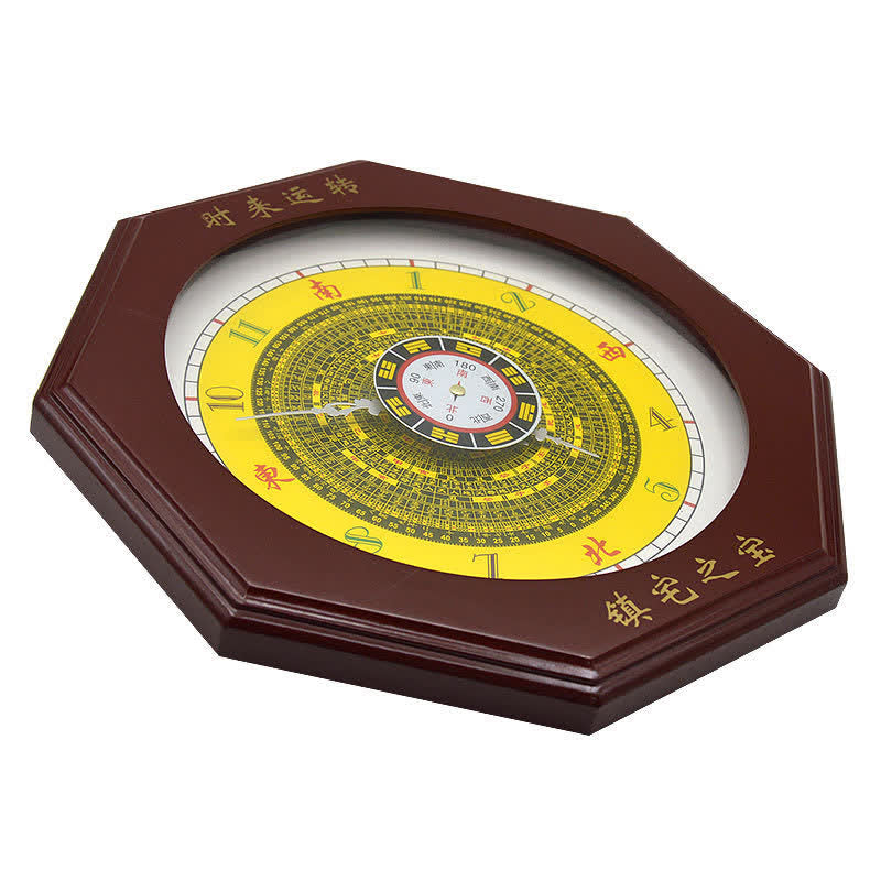 24cm Feng Shui Bagua Map Balance Energy Wall Clock