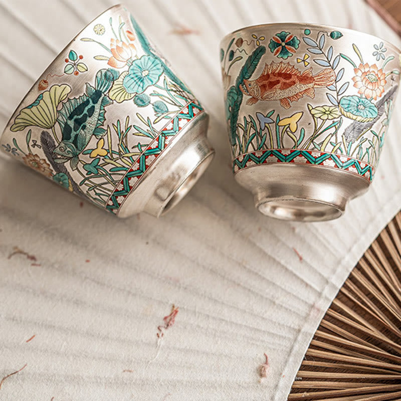Tasse à thé chinoise en céramique de 45 ml avec coffret cadeau pour la cérémonie du Gongfu