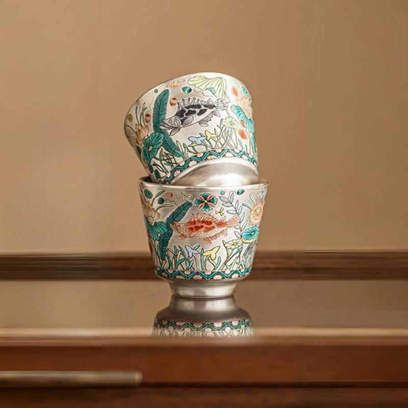 Tasse à thé chinoise en céramique de 45 ml avec coffret cadeau pour la cérémonie du Gongfu