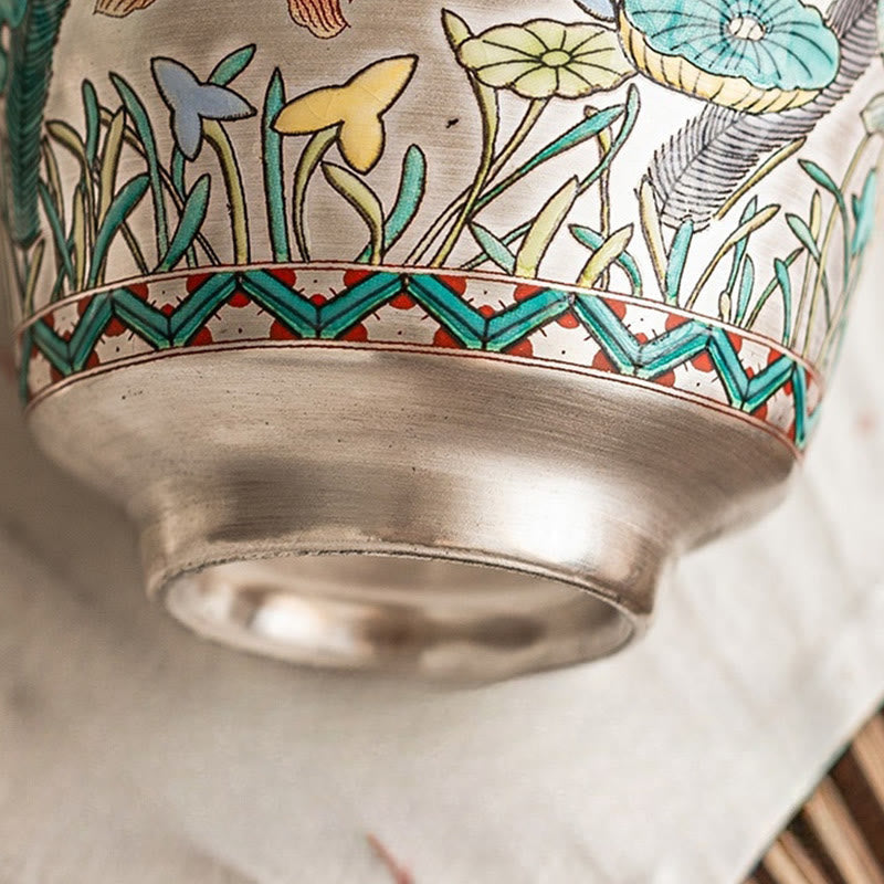 Tasse à thé chinoise en céramique de 45 ml avec coffret cadeau pour la cérémonie du Gongfu