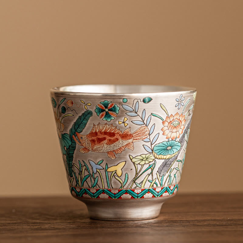 Tasse à thé chinoise en céramique de 45 ml avec coffret cadeau pour la cérémonie du Gongfu