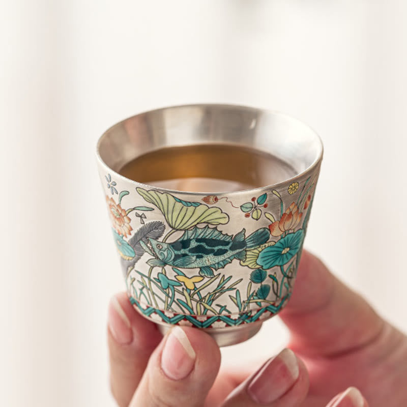 Tasse à thé chinoise en céramique de 45 ml avec coffret cadeau pour la cérémonie du Gongfu