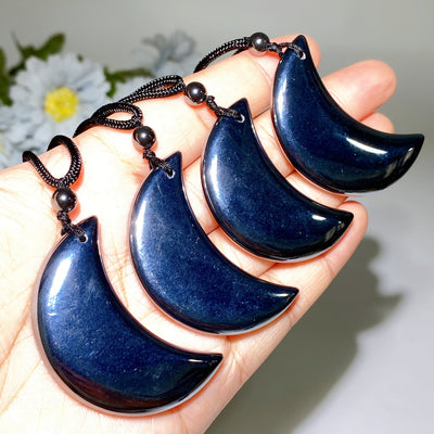 Collier de guérison spirituelle lunaire térahertz de 45 mm
