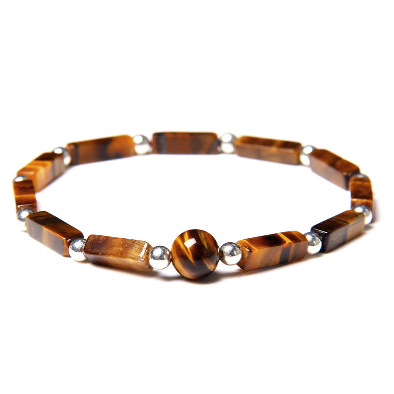 Bracelet en cristal d'améthyste naturel pour l'équilibre spirituel et la guérison