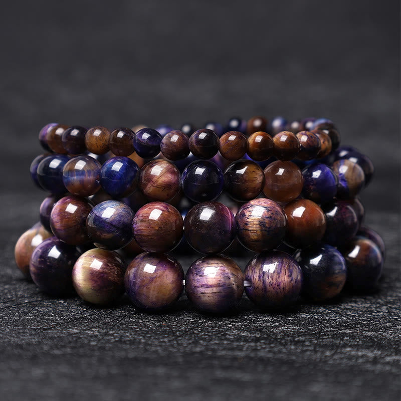 8mm Tiger Eye Protection Bracelet