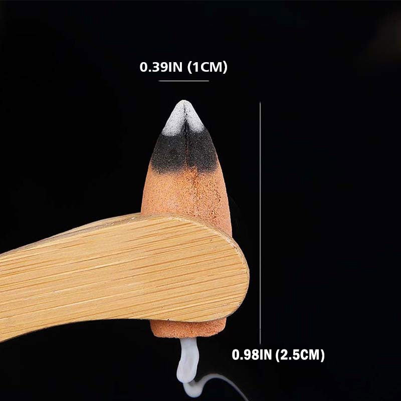 Mixed Aroma Backflow Incense Cones Pack 50 pcs for Relaxation