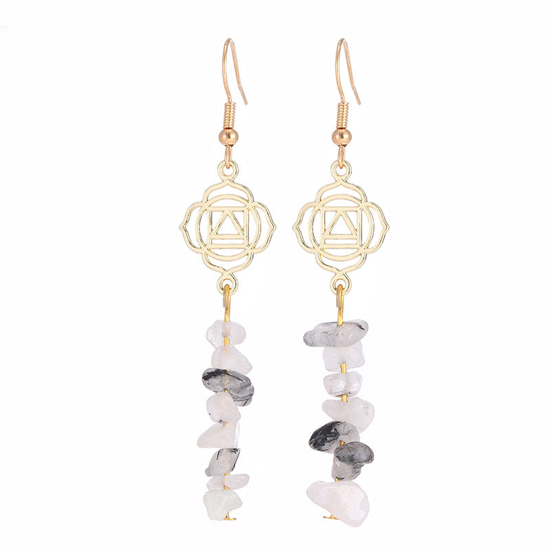 Zen Cairn Citrine Confidence Earrings for Healing