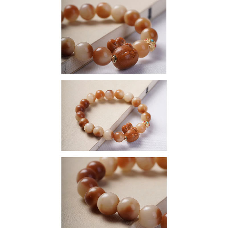 Bodhi Seed Wisdom Bracelet 12mm for Peaceful Mind