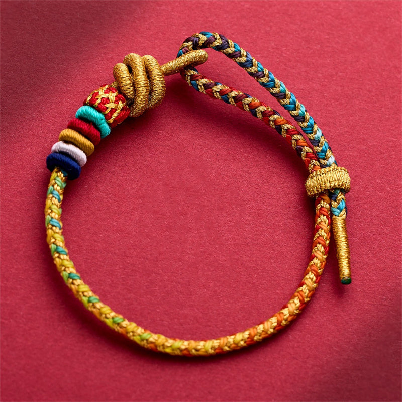 Dragon Feng Shui Luck Bracelet with Copper Coin Charm