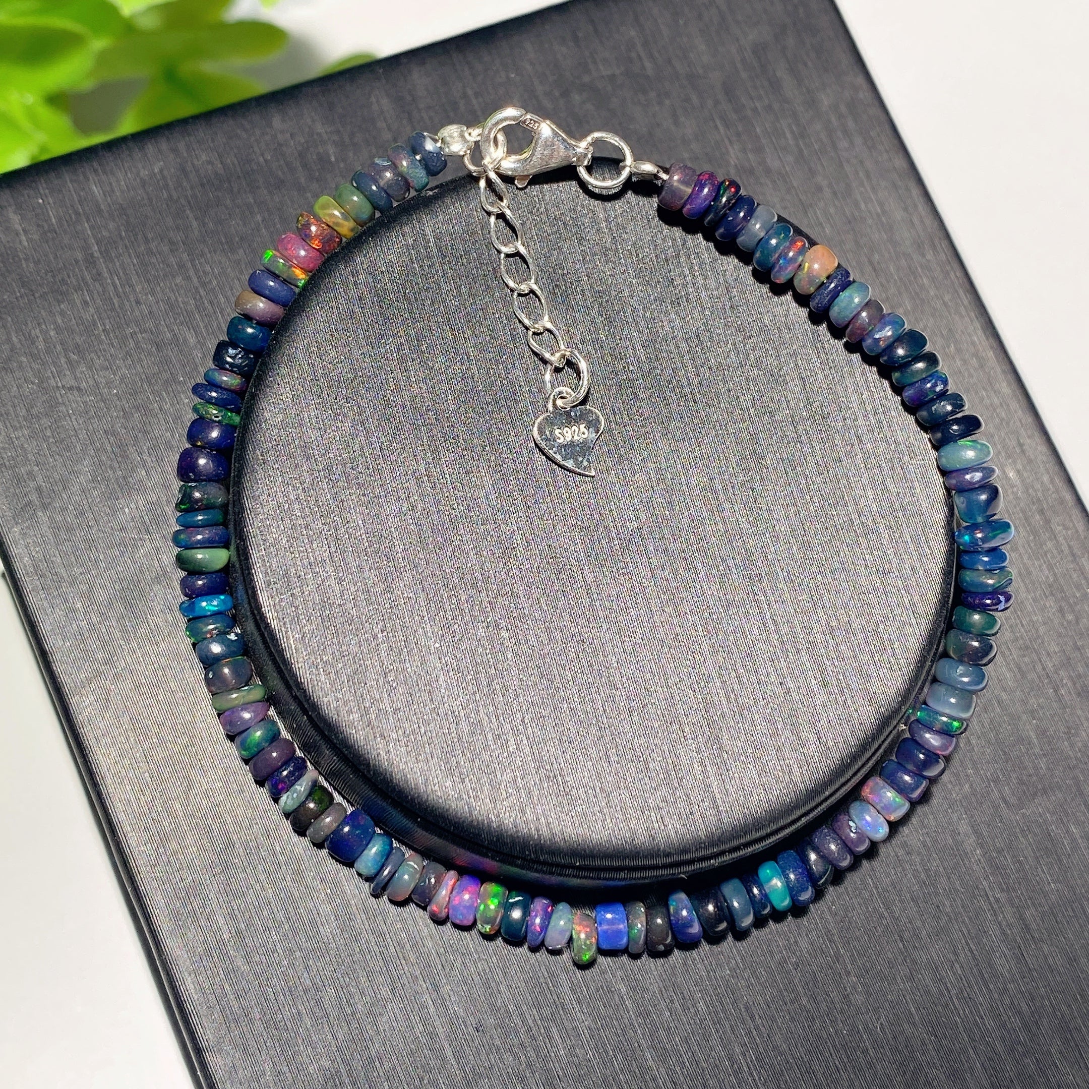4mm Rainbow Opal Spiritual Healing Bracelet