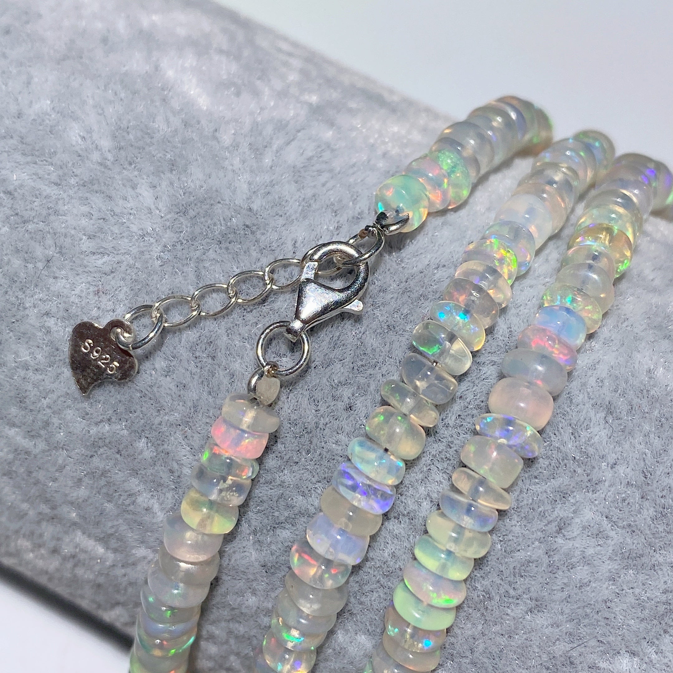 4mm Rainbow Opal Spiritual Healing Bracelet