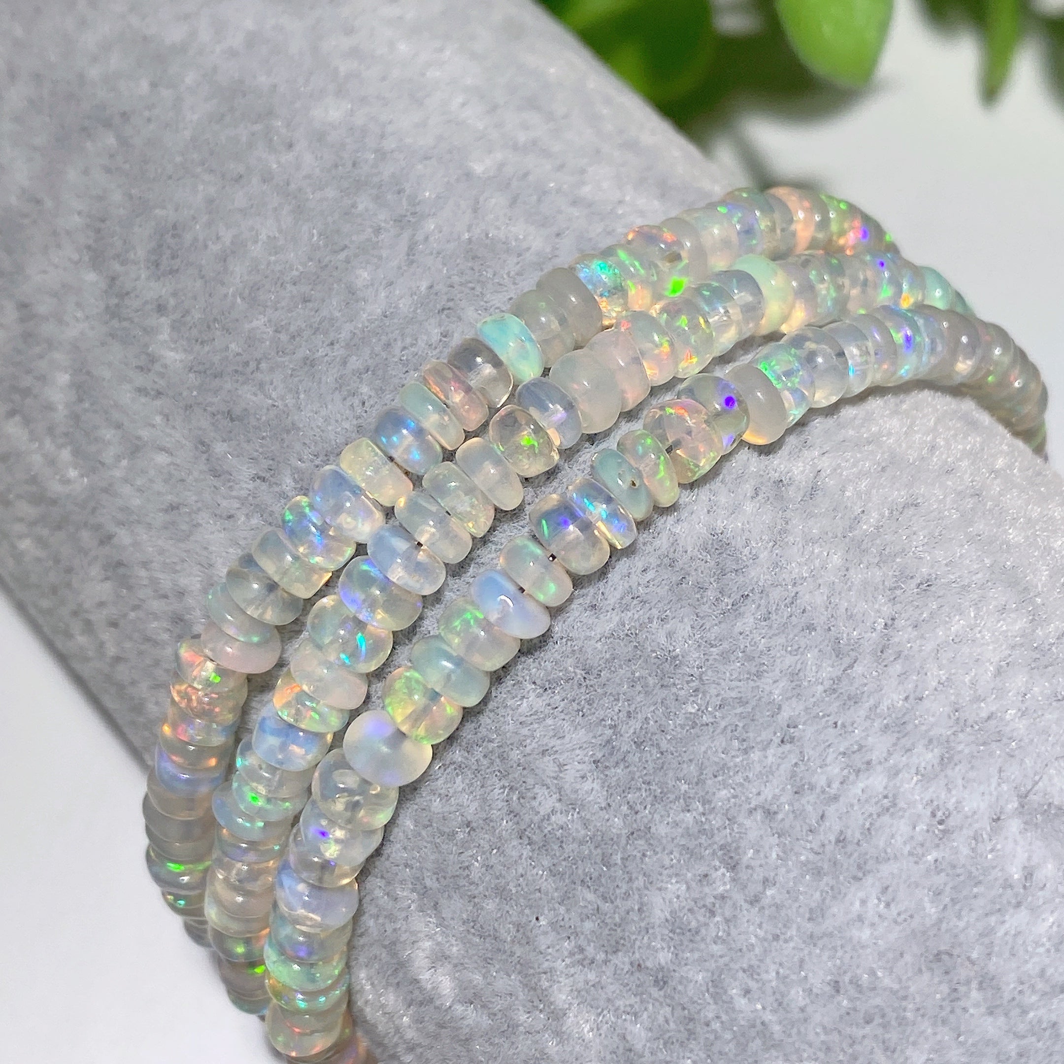 4mm Rainbow Opal Spiritual Healing Bracelet