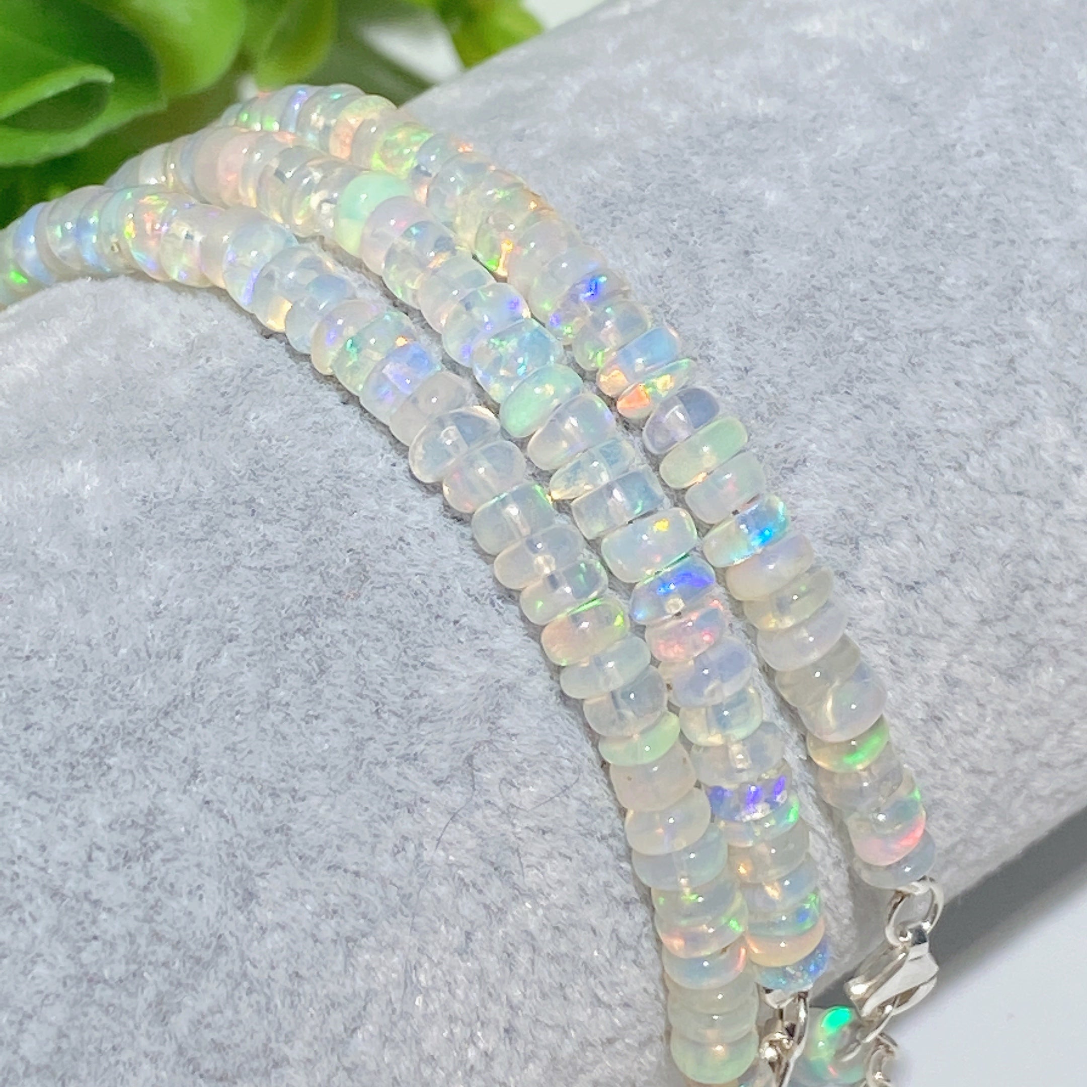 4mm Rainbow Opal Spiritual Healing Bracelet