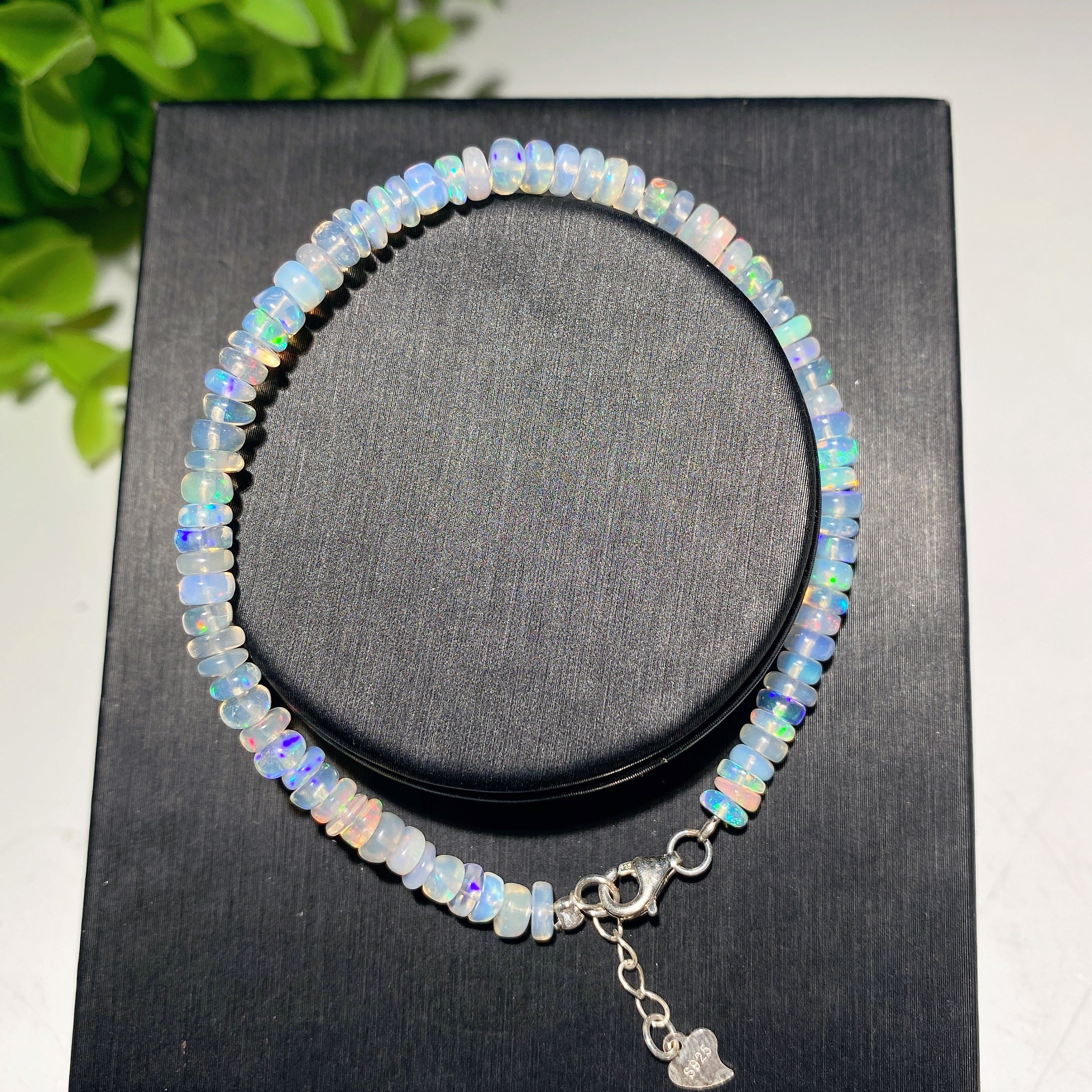 4mm Rainbow Opal Spiritual Healing Bracelet