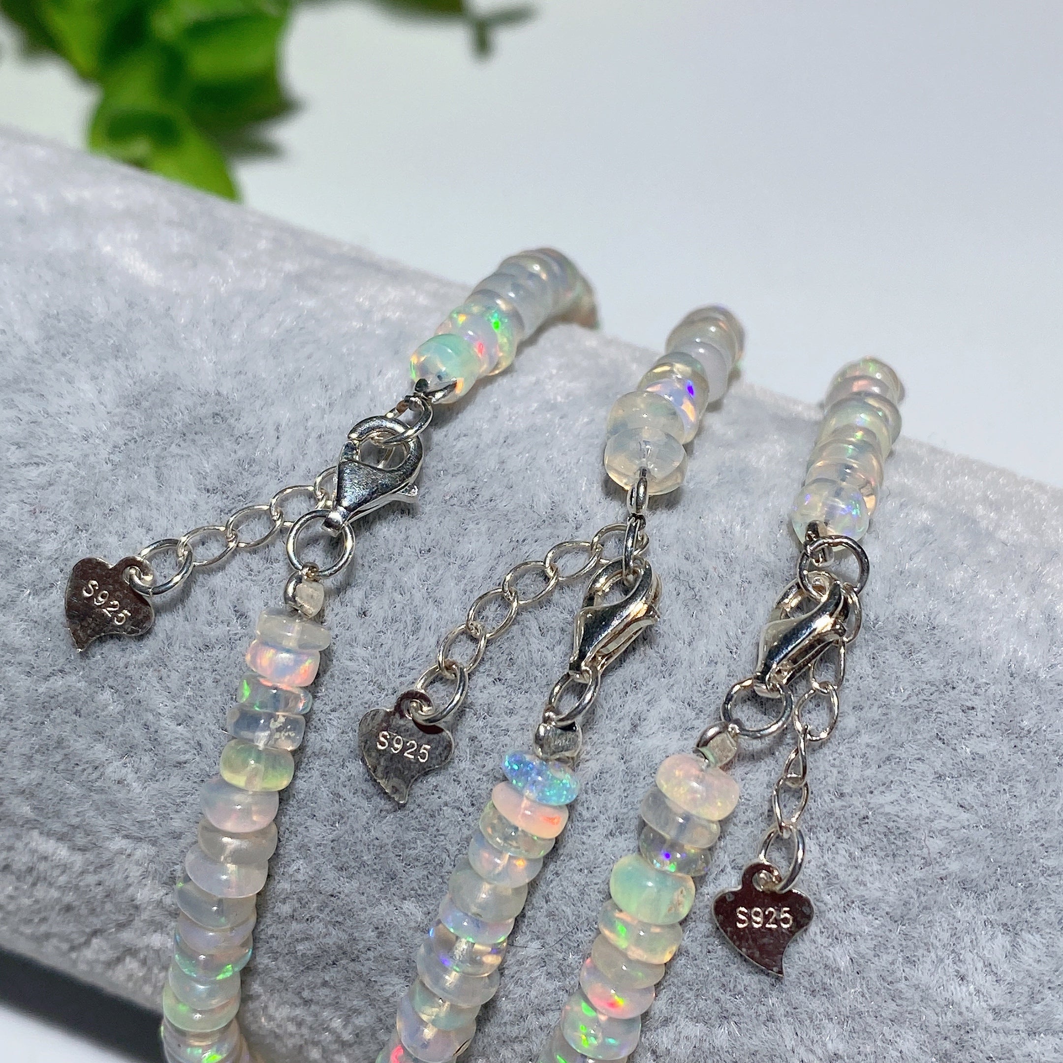 4mm Rainbow Opal Spiritual Healing Bracelet