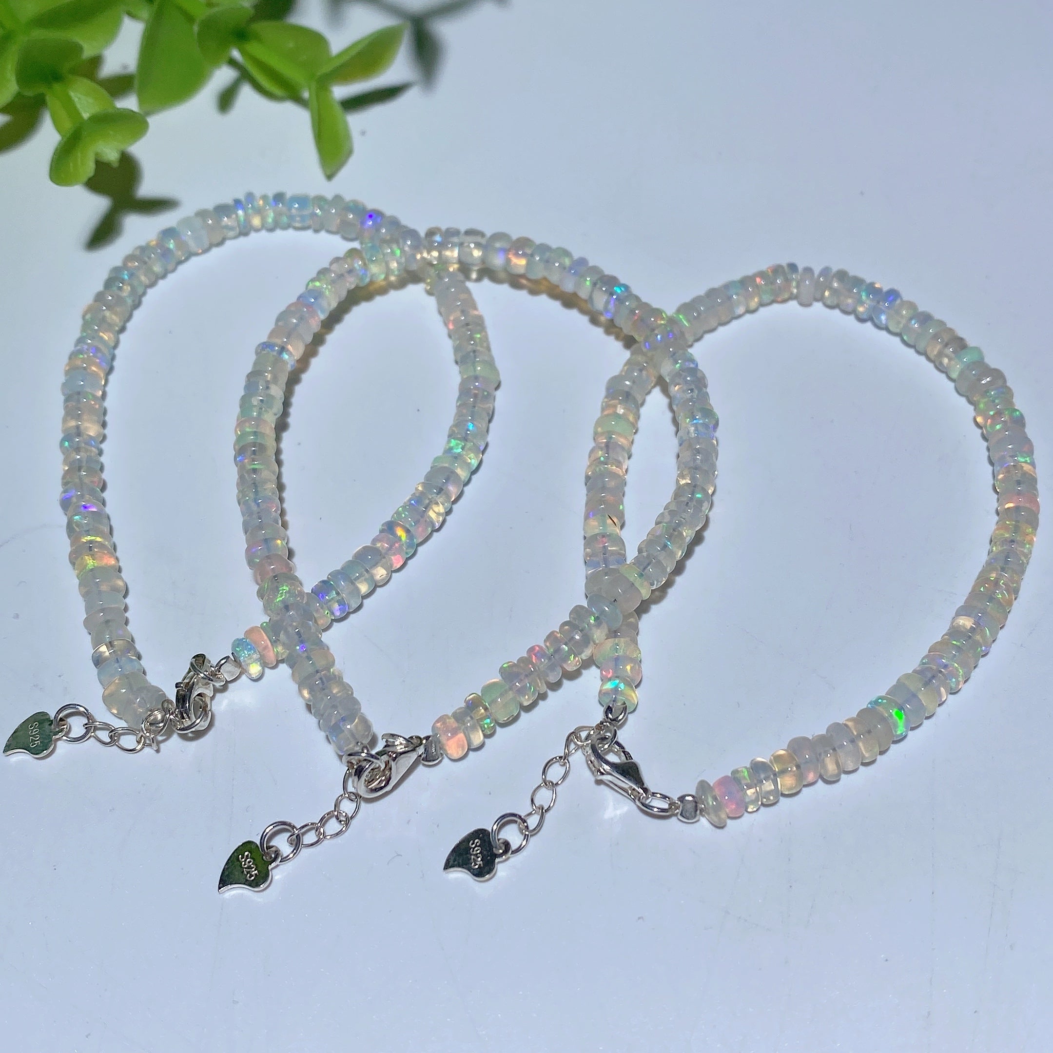 4mm Rainbow Opal Spiritual Healing Bracelet