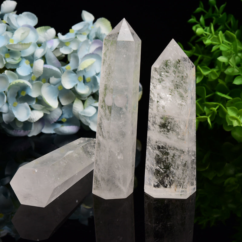 5.0-5.5 inch Clear Quartz Crystal Tower for Healing