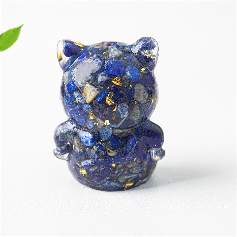 Décoration Feng Shui en résine cristal de 5,5 cm pour une énergie positive à la maison