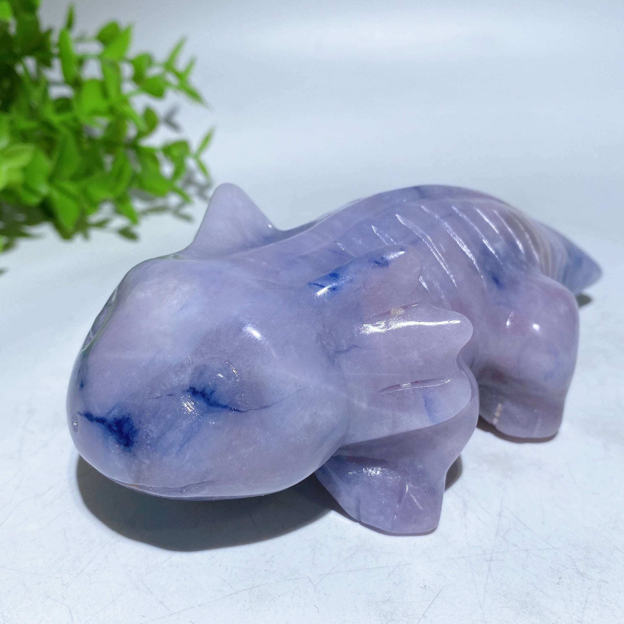 5.6 inch Crystal Salamander Figurine Carving for Healing