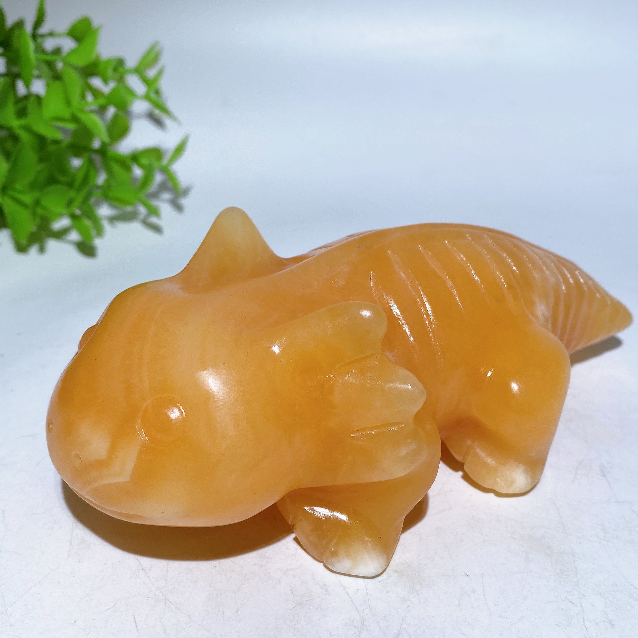 5.6 inch Crystal Salamander Figurine Carving for Healing