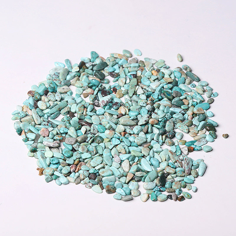 5-7mm Natural Turquoise Chips Raw Crystals for Healing