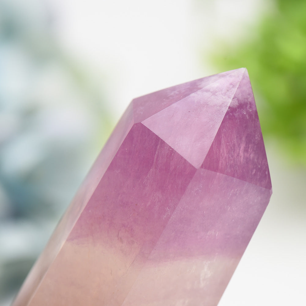 5 to 8 Inch Rainbow Fluorite Healing Crystal Tower