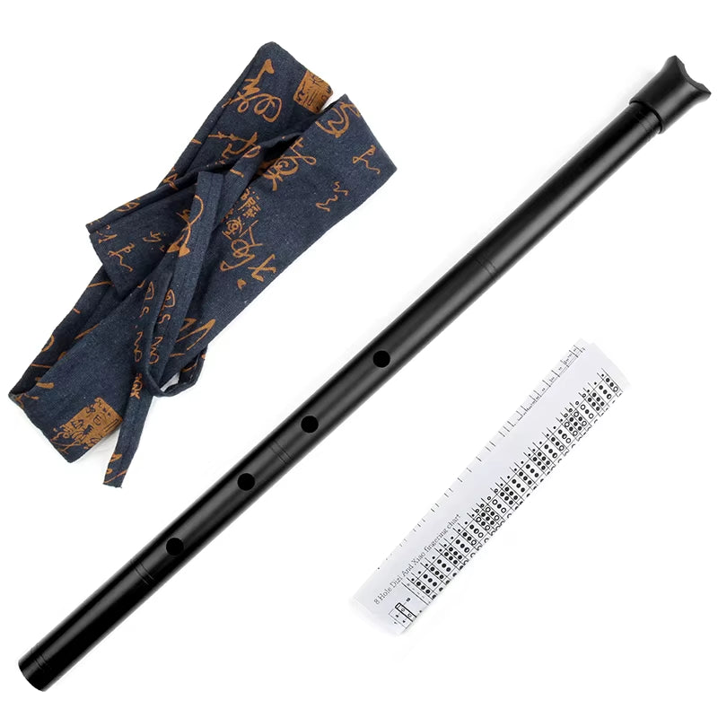 Metal Shakuhachi Musical Instruments D KEY Crack Resistant Suitable for Professionals