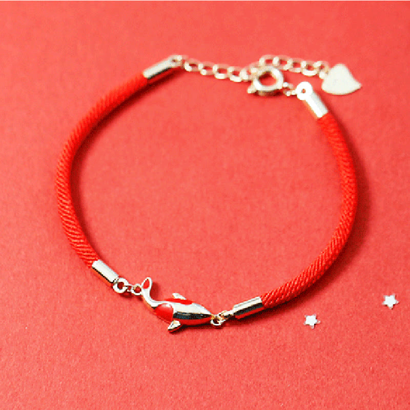 Copper Koi Fish Jewelry Set | Necklace Bracelet Earrings
