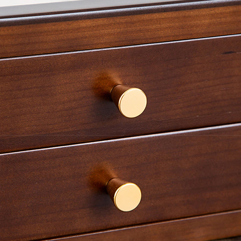 Three Layers Solid Wood Jewelry Box with Drawer | Spiritual Storage