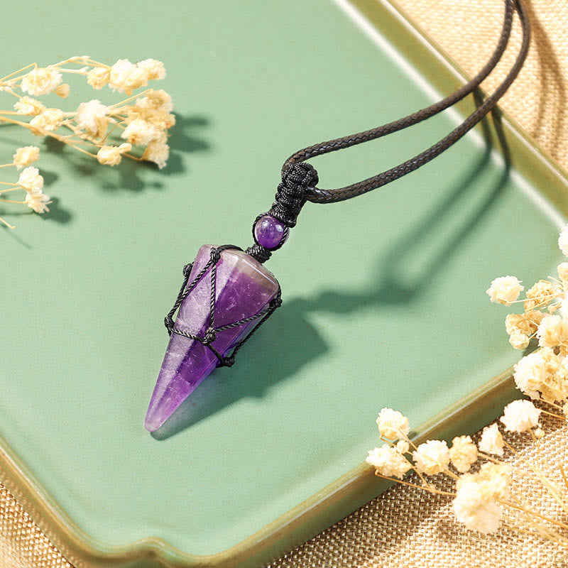 Amethyst Jewelry Bundle with Bracelet, Anklet & Necklace Set