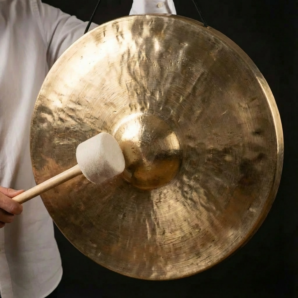 Gong à tétons Golden Bao de 6 à 36 pouces pour la méditation