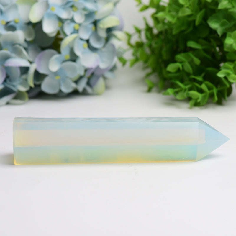 6-8 Inch Opalite Crystal Tower Meditation & Healing