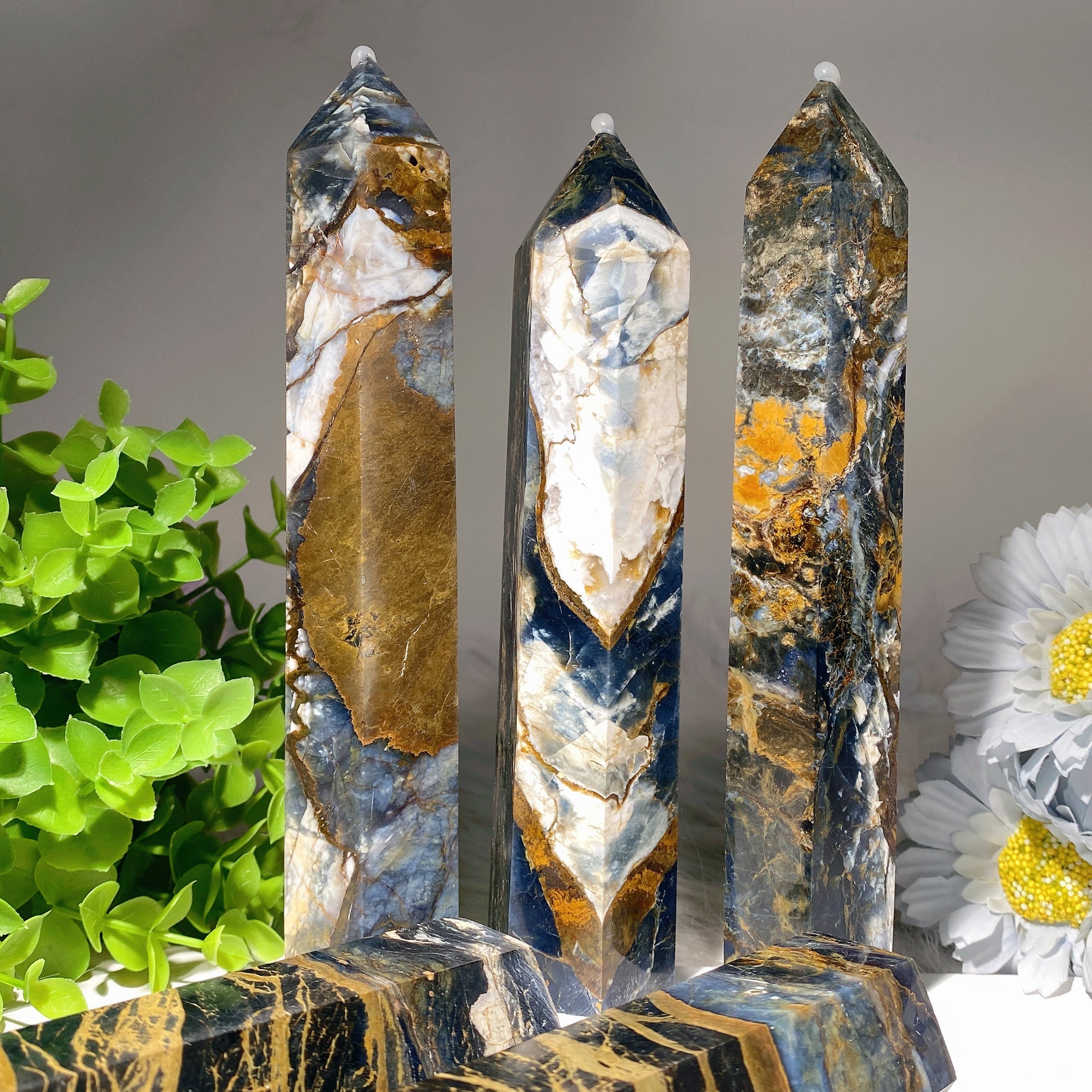 6-9 Inch Petersite Crystal Tower for Healing & Energy