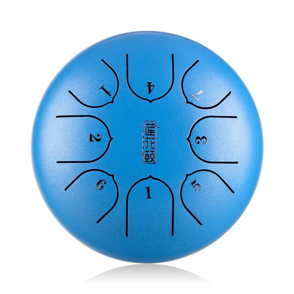 6’’ Carbon Steel Tongue Drum 8-Tone C Key for Kids - Steel Tongue Drum - On sale