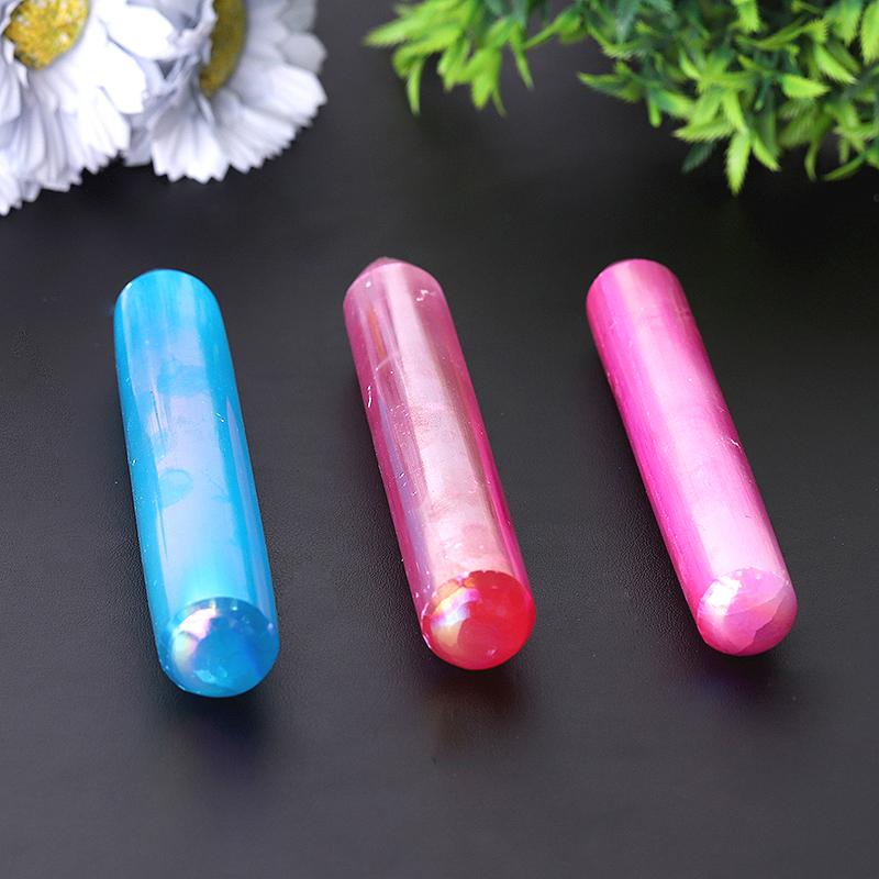 Baguette en cristal de sélénite de 6 pouces pour la paix et la clarté