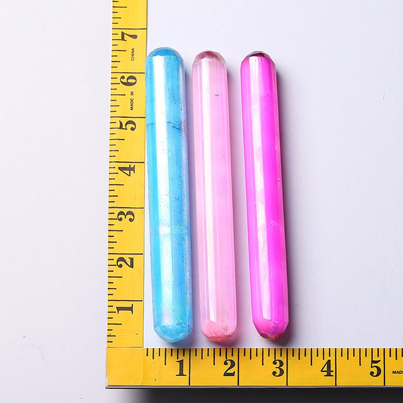 Baguette en cristal de sélénite de 6 pouces pour la paix et la clarté