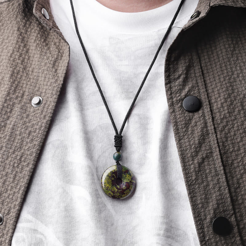 Unisex Spiritual Lucky Coin Pendant Necklace
