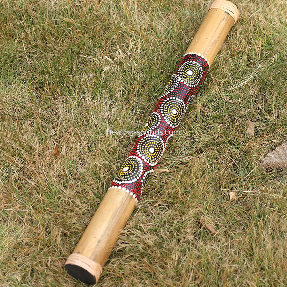 Instrument de percussion bâton de pluie en bambou de 60 cm à 120 cm