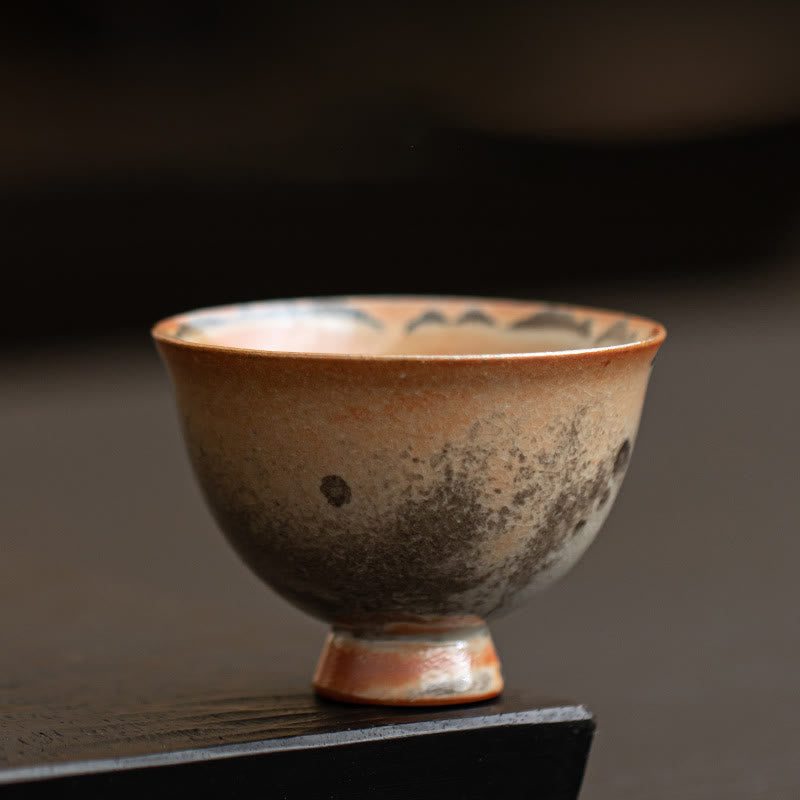 Tasse à thé en céramique pour chat de 60 ml pour décoration zen et méditation