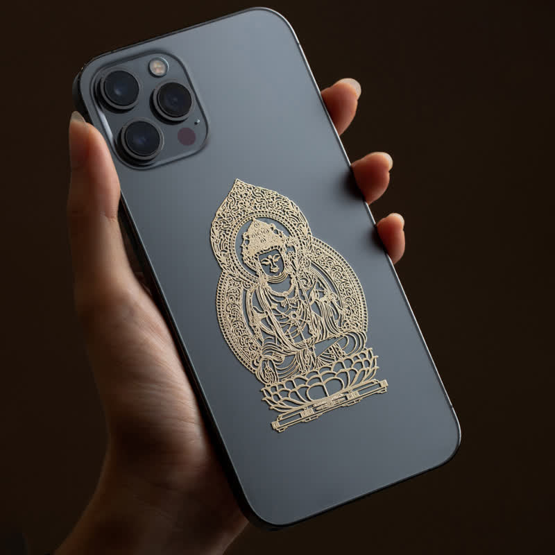 Autocollant pour téléphone avec bénédictions et richesses du zodiaque chinois | Chance spirituelle