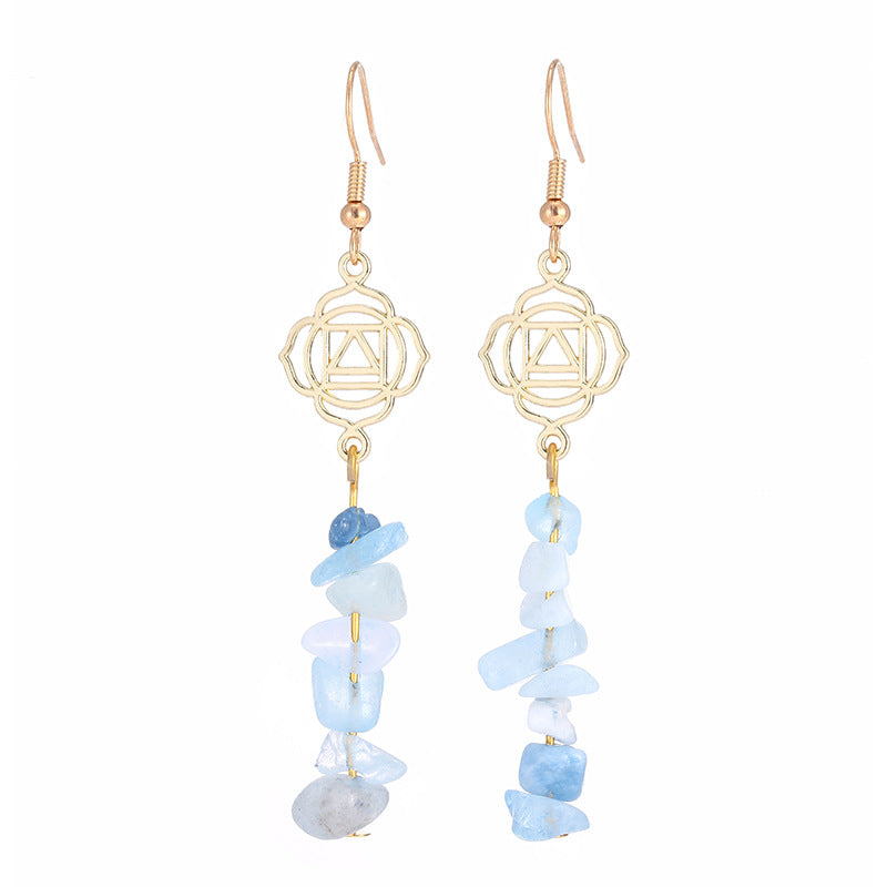 Zen Cairn Citrine Confidence Earrings for Healing