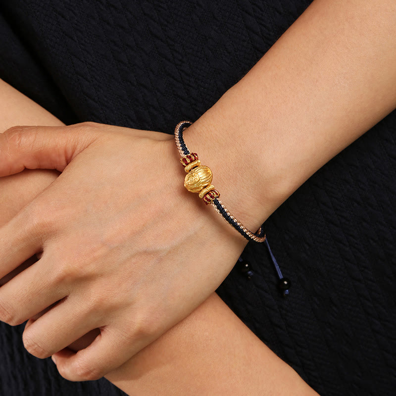 925 Sterling Silver Dragon Bracelet for Luck and Strength
